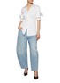 Figure View - Click To Enlarge - HELMUT LANG - Cocoon Light Wash Jeans