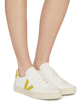 Figure View - Click To Enlarge - VEJA - Campo Low Top Leather Women's Sneakers