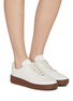 Figure View - Click To Enlarge - VEJA - V-90 ZZ Leather Women's Sneakers