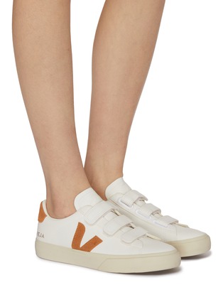 Figure View - Click To Enlarge - VEJA - Recife Logo Leather Women's Sneakers