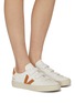 Figure View - Click To Enlarge - VEJA - Recife Logo Leather Women's Sneakers