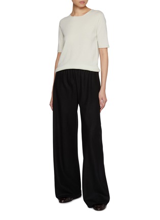 Figure View - Click To Enlarge - THE ROW - Gala Wool Cashmere Pants