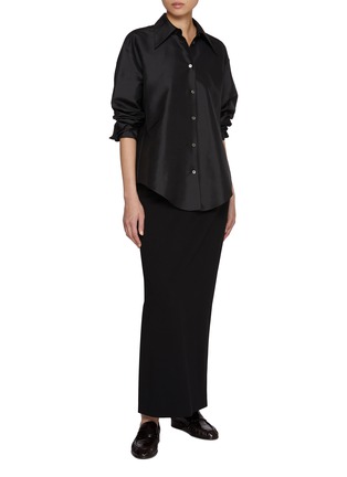 Figure View - Click To Enlarge - THE ROW - Parave Silk Shirt