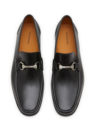 Detail View - Click To Enlarge - MAGNANNI - Leather Penny Loafers