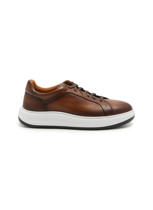 Main View - Click To Enlarge - MAGNANNI - Bolty Deport Leather Low Top Men's Sneakers