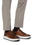 Figure View - Click To Enlarge - MAGNANNI - Bolty Deport Leather Low Top Men's Sneakers