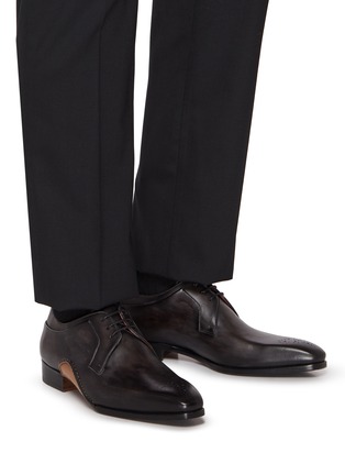 Figure View - Click To Enlarge - MAGNANNI - Leather Oxford Shoes