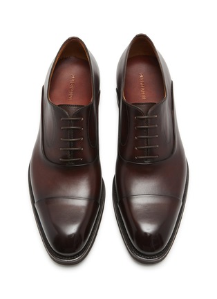 Detail View - Click To Enlarge - MAGNANNI - Wind Leeds Leather Oxford Shoes