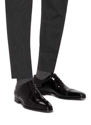 Figure View - Click To Enlarge - MAGNANNI - Leather Oxford Shoes