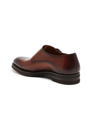  - MAGNANNI - Wind Leeds Leather Double Monk Shoes