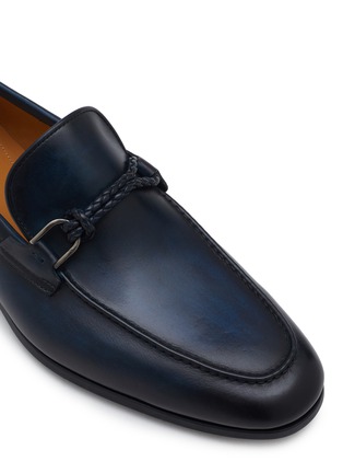 Detail View - Click To Enlarge - MAGNANNI - Leather Penny Loafers