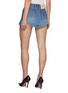 Back View - Click To Enlarge - BONBOM - Corset Mini Denim Skirt