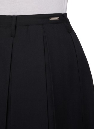  - BONBOM - Box Pleat Skirt Pants