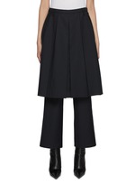 【BAON】Cheddon Pleated Skirt Pants BONBOM | Box Pleat Skirt Pants | Women | Lane Crawford