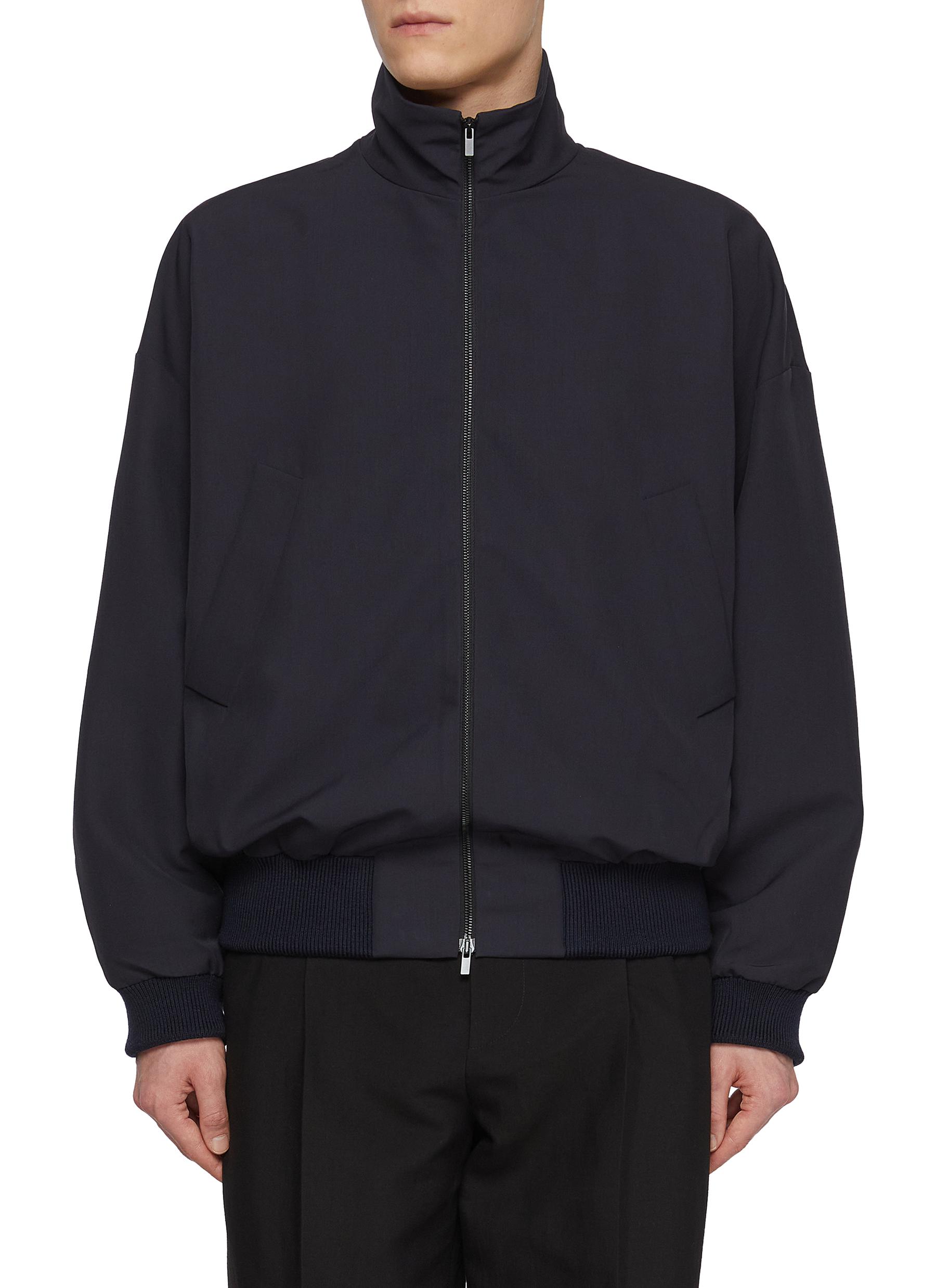 【HI FI FNK】Jeff Blouson FEAR OF GOD | High Neck Wool Track Jacket | Men | Lane Crawford