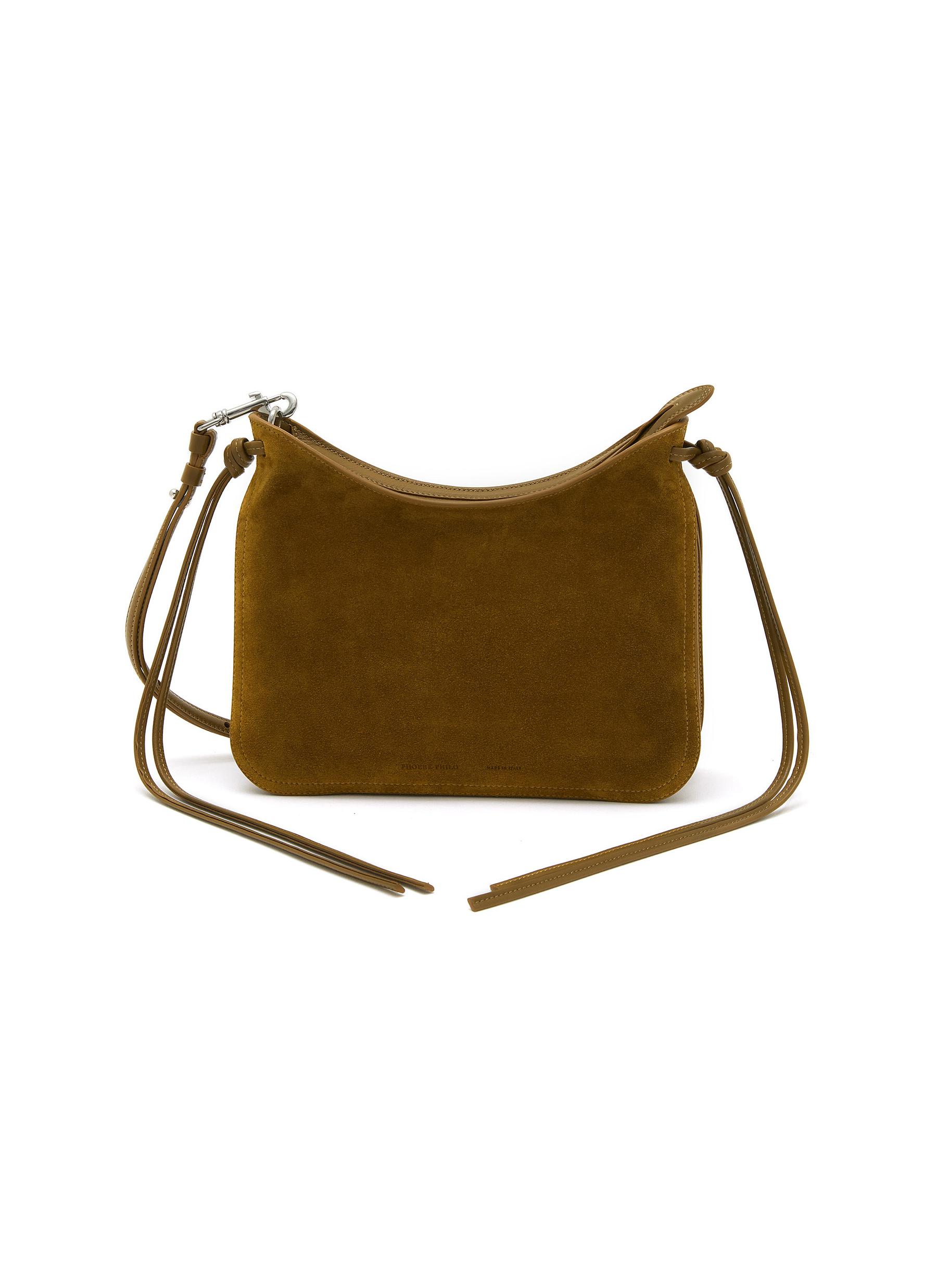 PHOEBE PHILO | Small Gig Suede Shoulder Bag | Women | Lane
