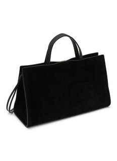 【PHOEBE PHILO】Medium Kit Cabas レザー トートバッグ PHOEBE PHILO | MEDIUM KIT CABAS | BLACK LEATHER WITH SILVER