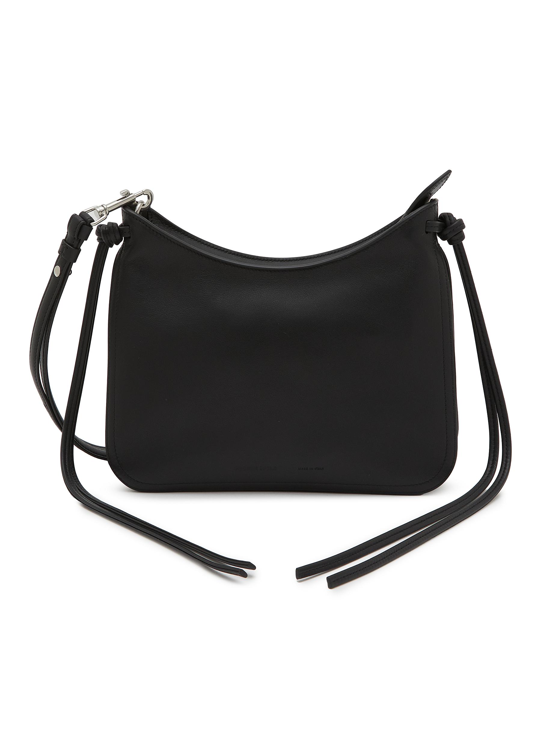【お出かけに！】PHOEBE PHILO SMALL GIG BAG ショルダーバッグ PHOEBE PHILO | SMALL GIG BAG | BLACK LEATHER