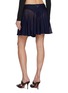 Back View - Click To Enlarge - ALAÏA - Low Waist Sheer Knit Skater Skirt