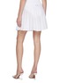 Back View - Click To Enlarge - ALAÏA - Sheer Low Waist Skater Skirt