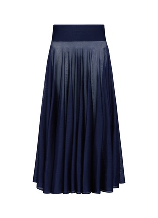 Main View - Click To Enlarge - ALAÏA - Flared Maxi Skirt Pants