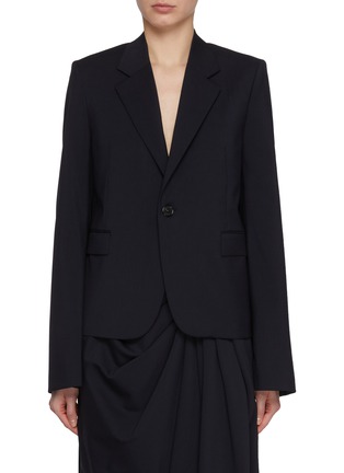 Main View - Click To Enlarge - LOEWE - Single Breasted Wool Blazer