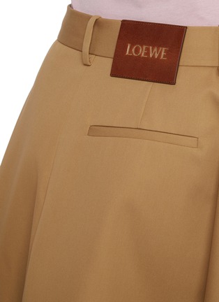  - LOEWE - Voluminous Flared Cotton Silk Skirt