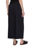 Back View - Click To Enlarge - LOEWE - Logo Patch Draped Wool Pants