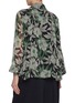 Back View - Click To Enlarge - LOEWE - Floral Print Silk Shirt