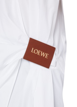  - LOEWE - Draped Cotton Shirt