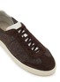 Detail View - Click To Enlarge - BRUNELLO CUCINELLI - Low Top Cotton Suede Men's Sneakers