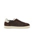 Main View - Click To Enlarge - BRUNELLO CUCINELLI - Low Top Cotton Suede Men's Sneakers