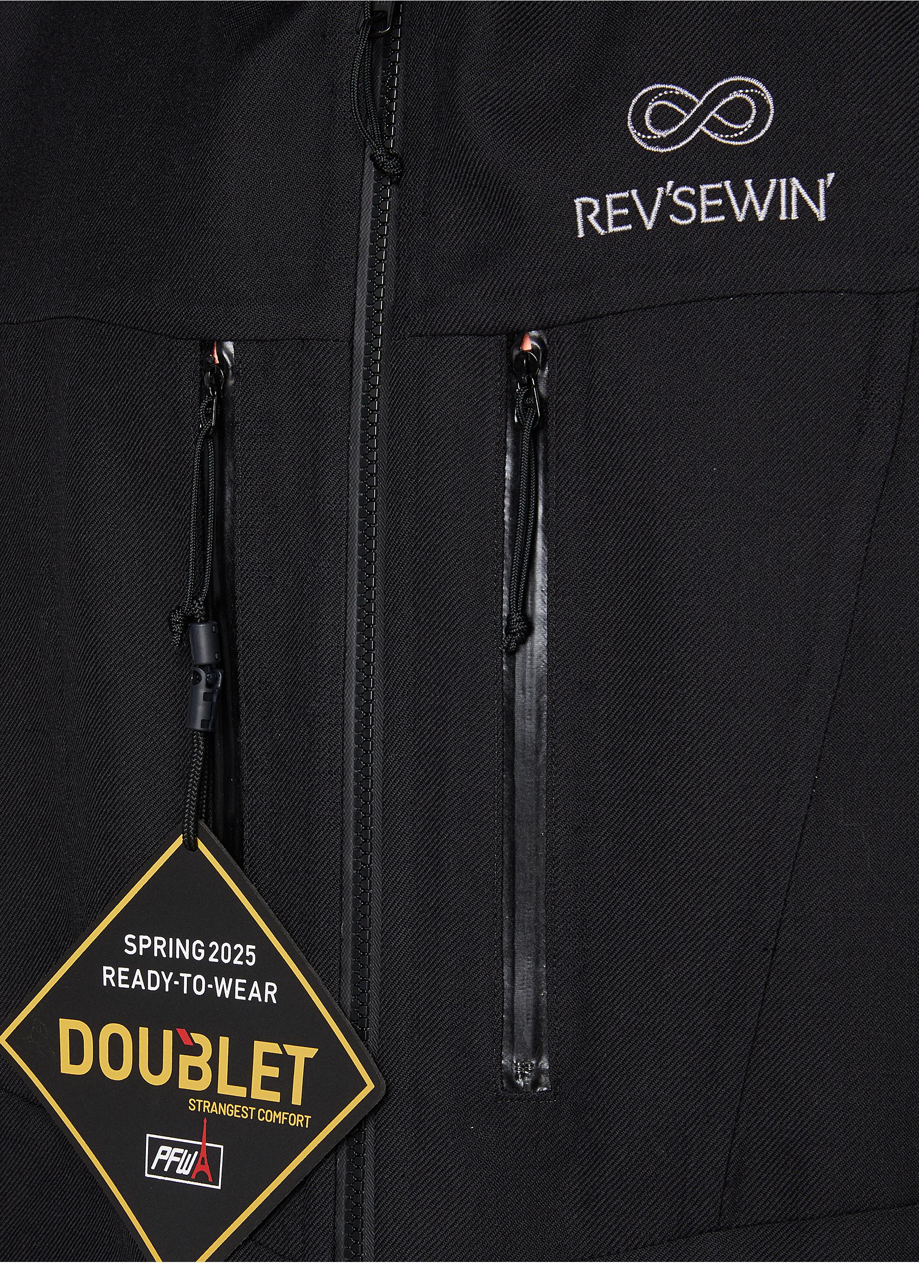 Reversible Sewing Mountain Windbreaker Jacket - Thumbnail 4