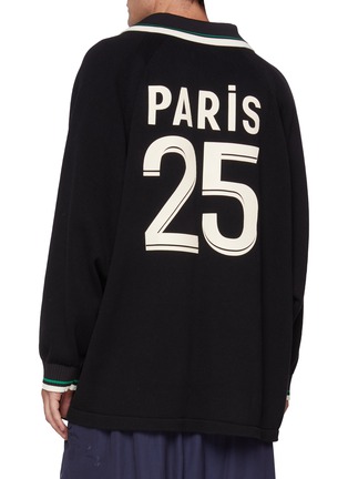 Back View - Click To Enlarge - DOUBLET - Team Spiber V-Neck Football Sweater