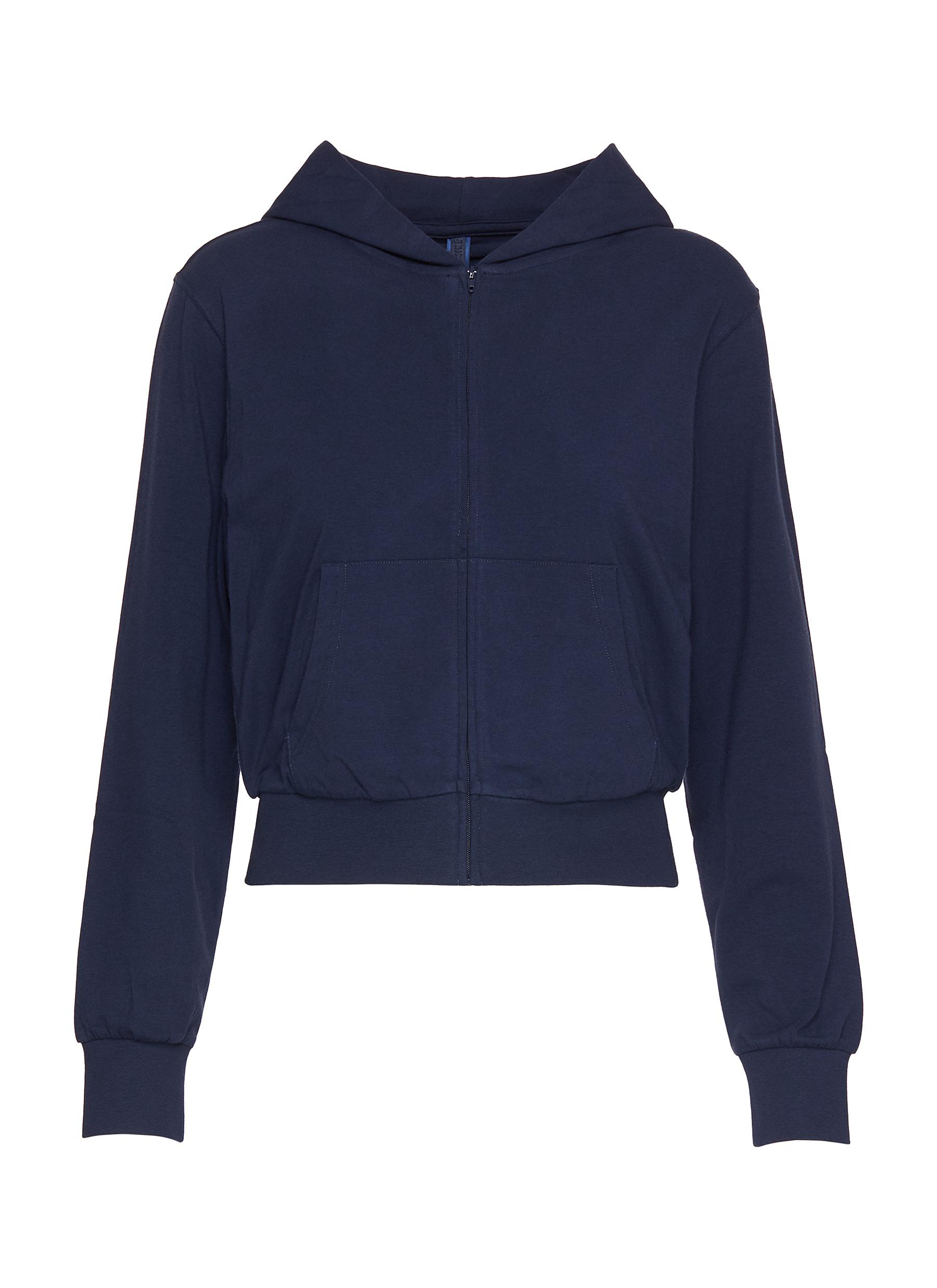 SKIMS | Cotton Jersey Zip Up Hoodie | Women | Lane Crawford