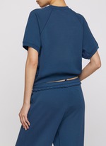 SKIMS | French Terry Raglan Short Sleeve Sweatshirt | Women