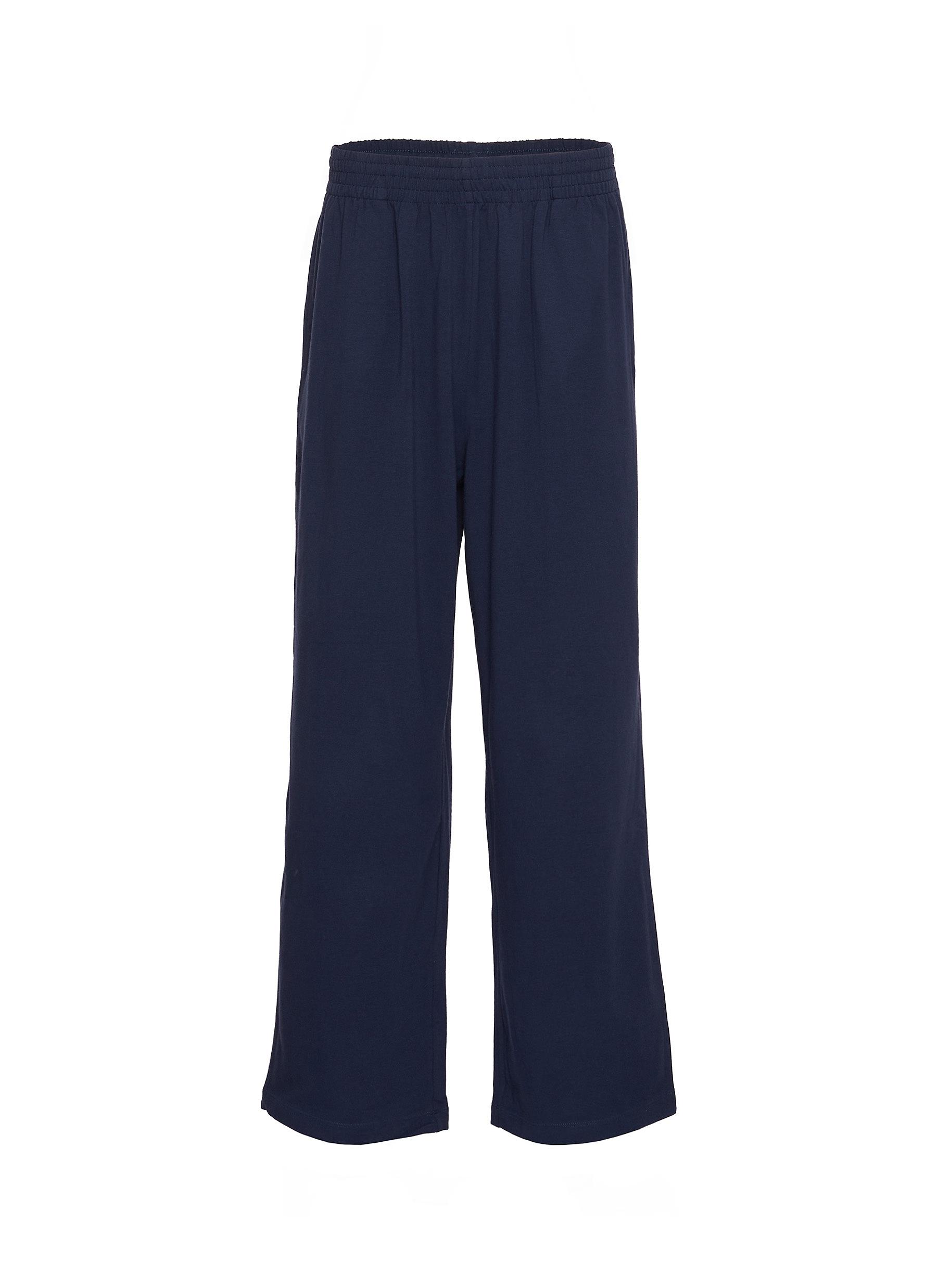 SKIMS★コットンジャージー ワイドレッグパンツ COTTON JERSEY WIDE LEG PANT | LIGHT HEATHER GREY
