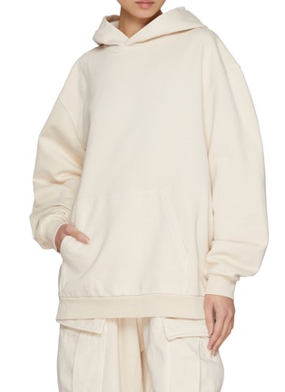 Figure View - Click To Enlarge - SKIMS - Boyfriend Fleece Cotton Hoodie