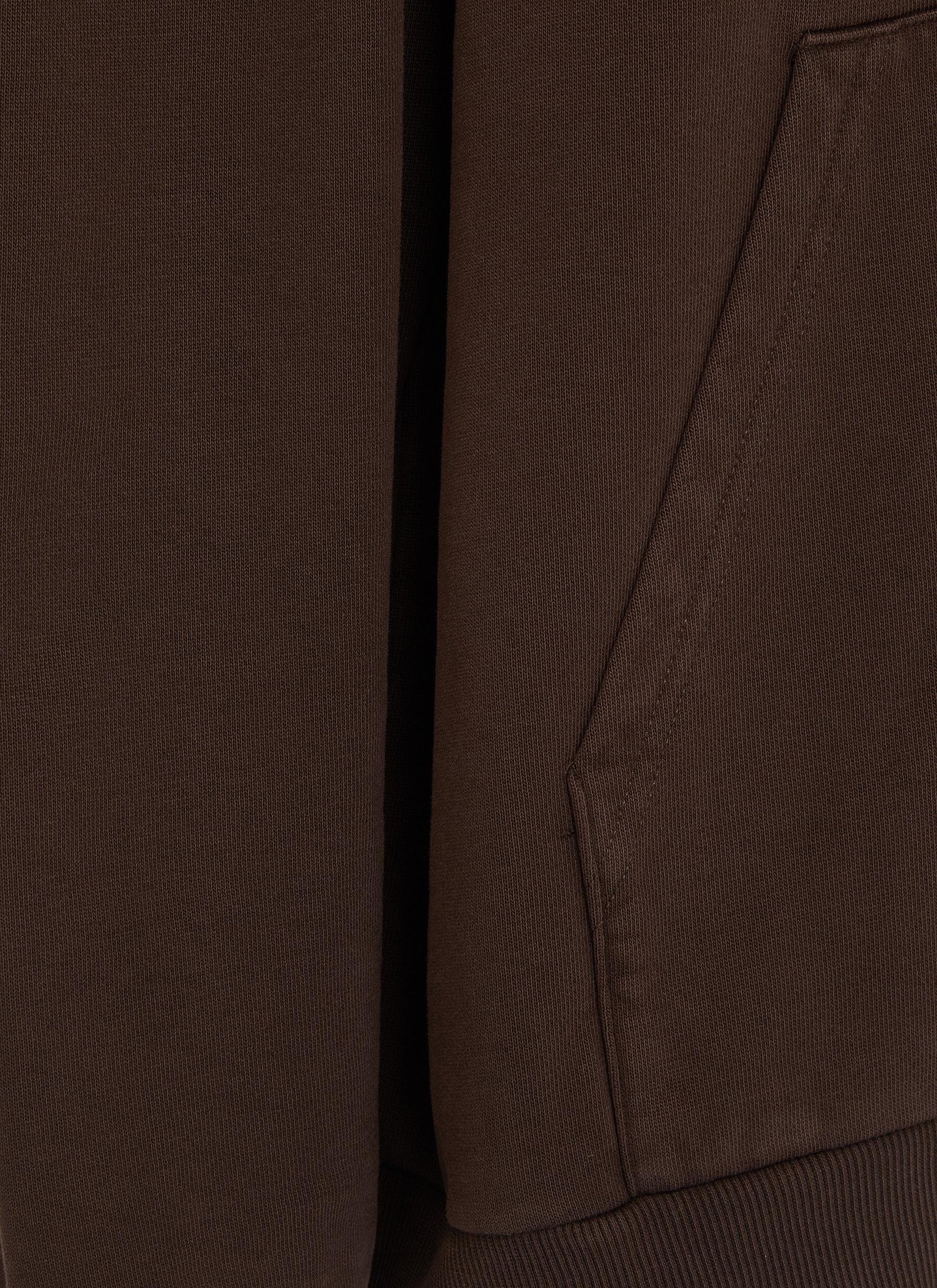 Boyfriend Fleece Cotton Hoodie - Thumbnail 4