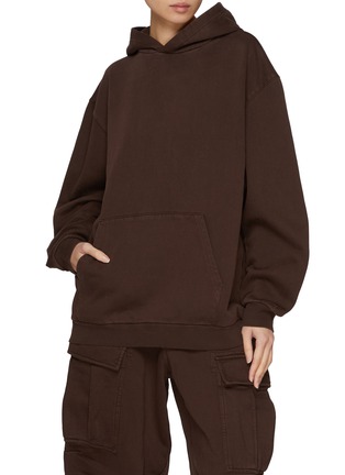 Figure View - Click To Enlarge - SKIMS - Boyfriend Fleece Cotton Hoodie