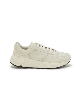 Main View - Click To Enlarge - COMMON PROJECTS - Premium Runner Leather Men's Sneakers