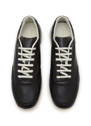 Detail View - Click To Enlarge - COMMON PROJECTS - New Traack Leather Men's Sneakers