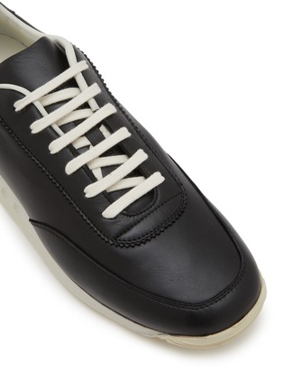 Detail View - Click To Enlarge - COMMON PROJECTS - New Traack Leather Men's Sneakers