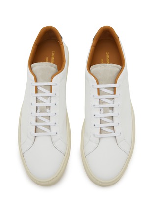 Detail View - Click To Enlarge - COMMON PROJECTS - Retro Low Profile Leather Men's Sneakers