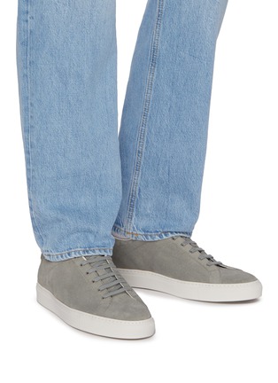 Figure View - Click To Enlarge - COMMON PROJECTS - Retro Suede Men's Sneakers