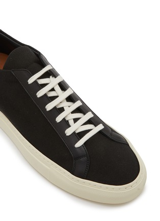 Detail View - Click To Enlarge - COMMON PROJECTS - Achilles Canvas Men's Sneakers