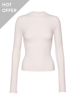 SKIMS | Cotton Jersey Long Sleeve T-shirt | Women | Lane