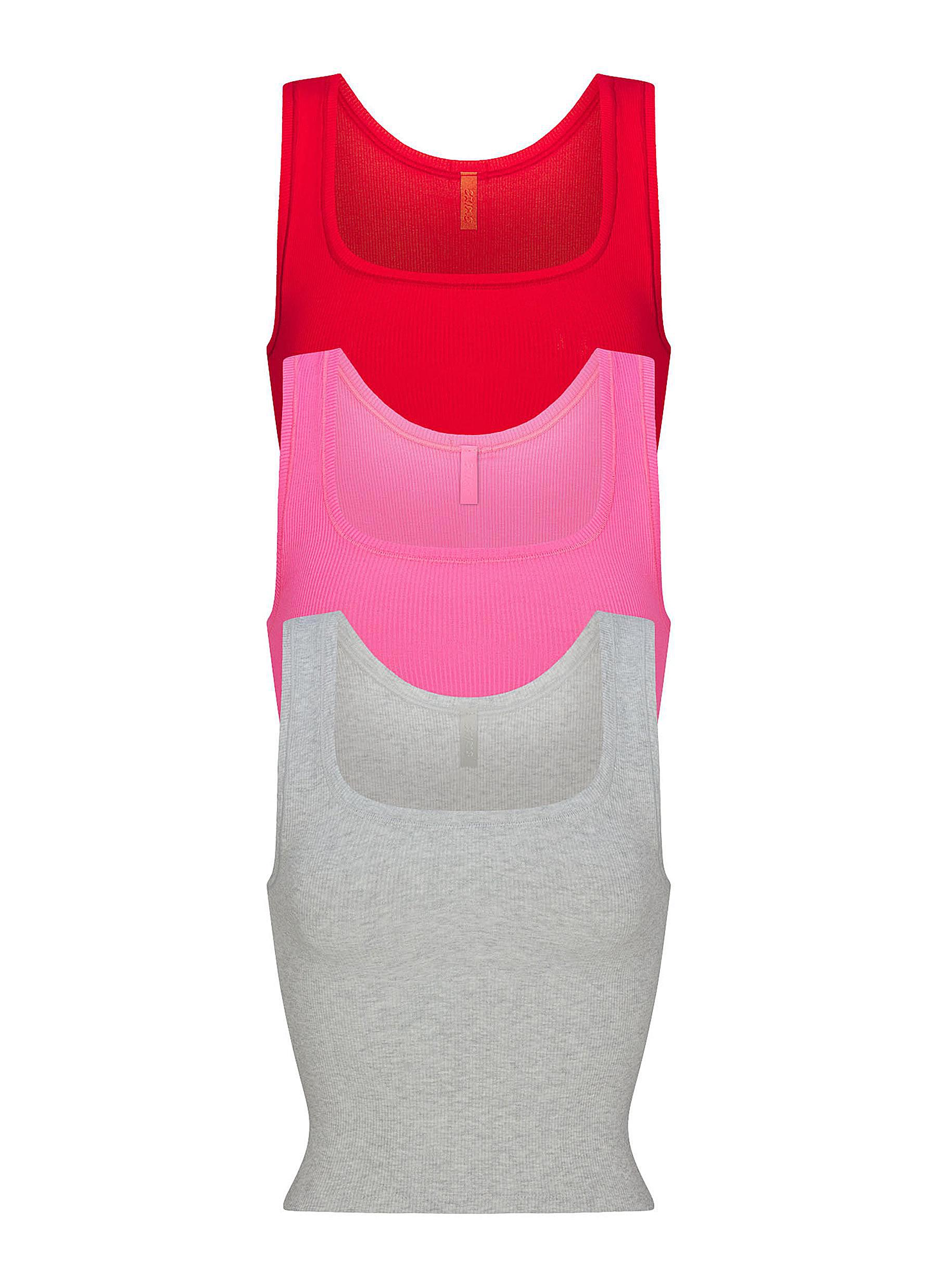 Cotton Rib Tank — Set Of 3 - Image 1