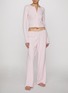 Back View - Click To Enlarge - SKIMS - Pointelle Straight Leg Pants