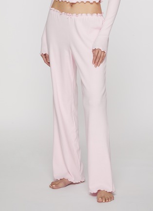 Figure View - Click To Enlarge - SKIMS - Pointelle Straight Leg Pants